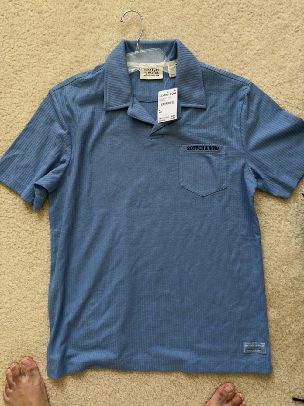 BRAND NEW SCOTCH & SODA MENS POLO SIZE SMALL
